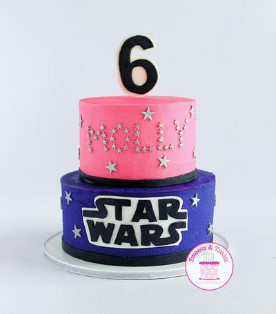 Girly Star Wars cake - Cake by Sweets and Treats by Christina