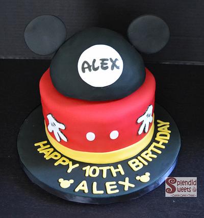 Mickey Cake - Cake by Splendid Sweets