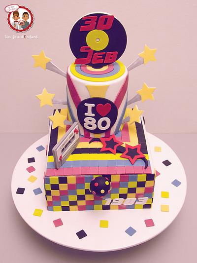 80's Cake - Cake by CAKE RÉVOL