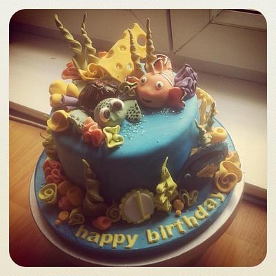 finding nemo - Cake by missbrianab