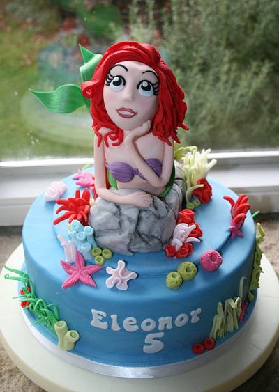 Ariel mermaide cake - Cake by Alison Lee