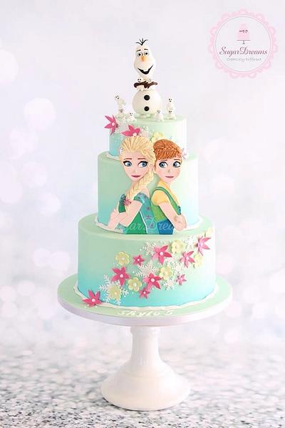 Frozen Fever cake - Cake by Noemi 