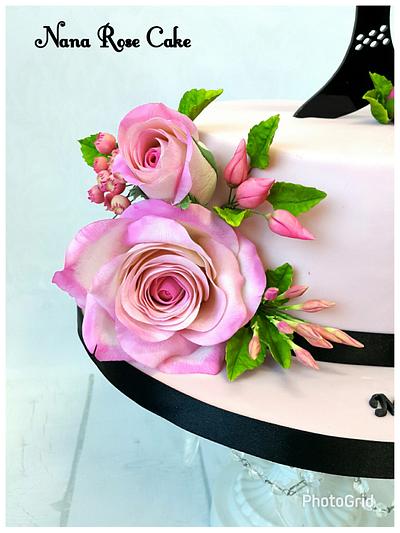 Pink Rose  - Cake by Nana Rose Cake 
