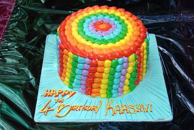 Rainbow  - Cake by Orangeoven by Infinitea 