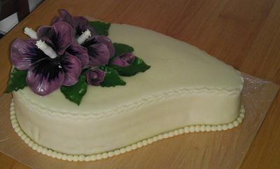 Hibiscus flowers - Cake by Anka