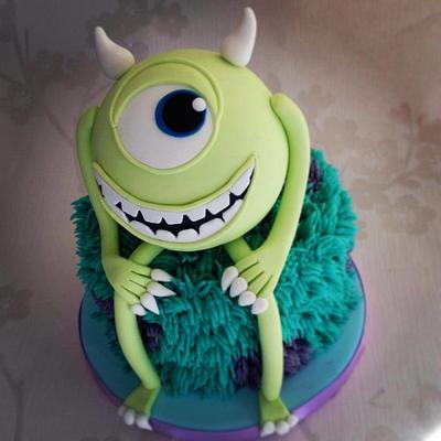 Monster Inc cake - Cake by Victoria's Cakes