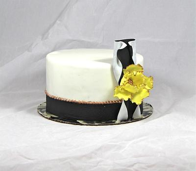Black and white cake - Cake by soods