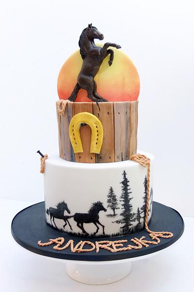 Cake for horse lovers - Cake by SWEET architect