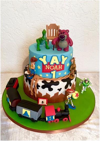 Toy Story 3 - Cake by Tahira