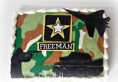 Army Cake - Cake by Donna Tokazowski- Cake Hatteras, Martinsburg WV