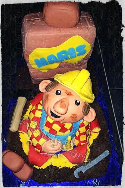 Bob the Builder 3d Cake  - Cake by Back-Marie 