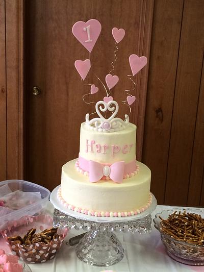 Harper's Hearts - Cake by Laura Willey