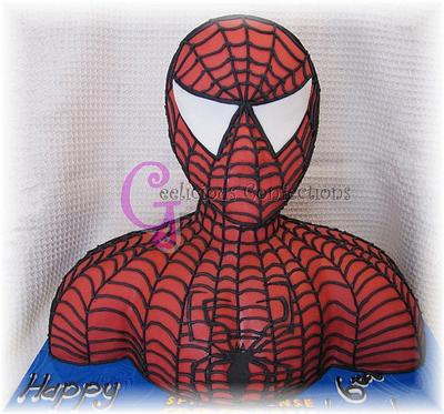 Spiderman Torso Cake - Cake by Geelicious Confections