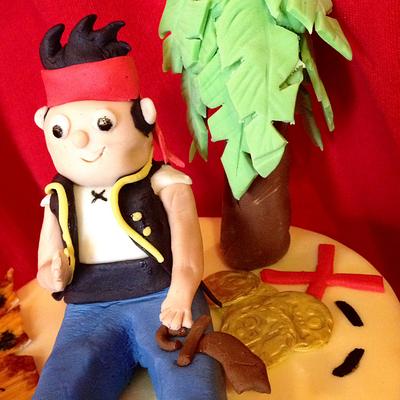 Jake and the Neverland Pirates - Cake by The Sweet Duchess 