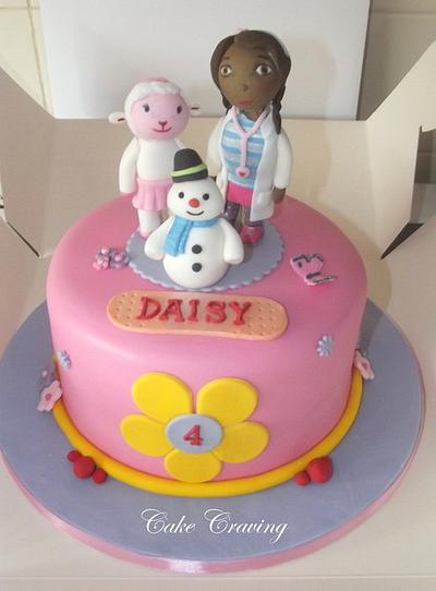 Doc Mcstuffins - Cake by Hayley