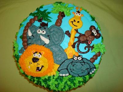 Jungle Cake - Cake by Nessa Dixon