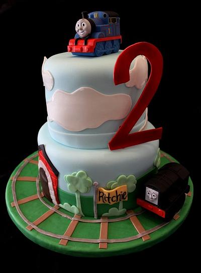 Thomas the Train - Cake by Jewell Coleman
