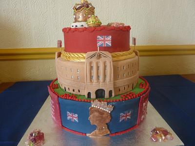 Jubilee cake - Cake by Dawn and Katherine