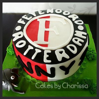 Another Feyenoord cake - Cake by Take a Bite