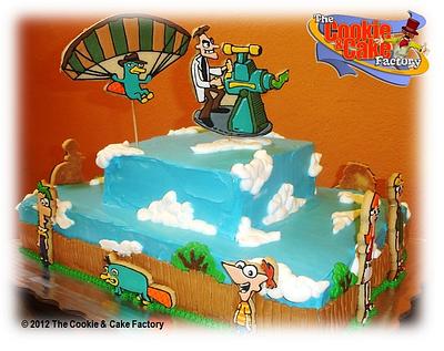 Phineas & Ferb cake - Cake by Karla
