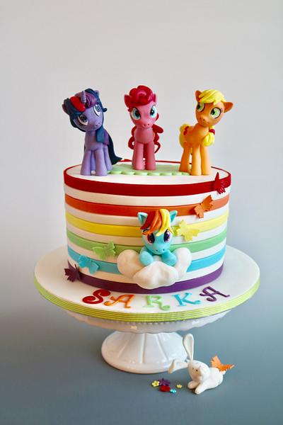 My little Pony - Cake by tomima