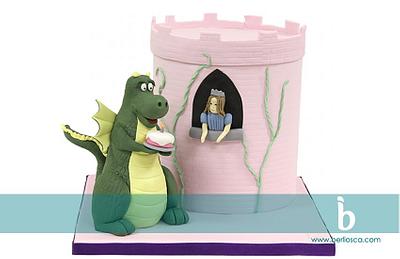 The Dragon & the Princess - Cake by Berliosca Cake Boutique