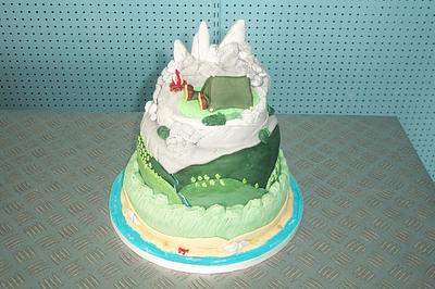 Mountain wedding - Cake by Cake-sprite