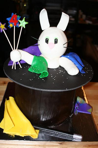 Rabbit in a Hat - Cake by CakeEnvy