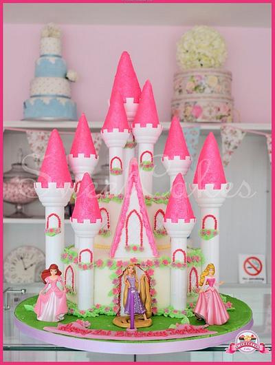 Disney Princess Castle Cake - Cake by Farida Hagi