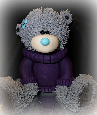 Me to You Bear - Cake by Deb-beesdelights