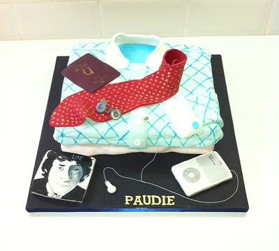Shirt and Tie - Cake by Alanscakestocraft
