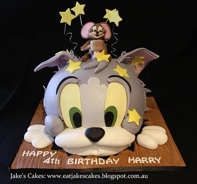 Tom and Jerry Cake - Cake by Jake's Cakes