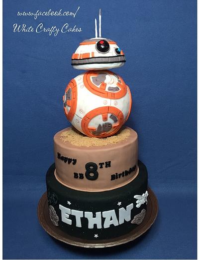 BB 8 cake for grandson's 8th birthday - Cake by Toni (White Crafty Cakes)