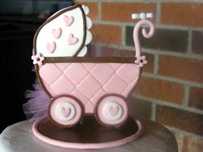 Baby stroller   - Cake by kimbo