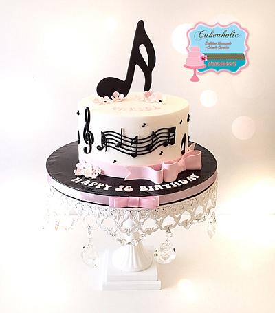 Music cake - Cake by Cakeaholic22
