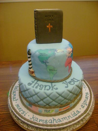Pastor Appreciation - Cake by Theresa