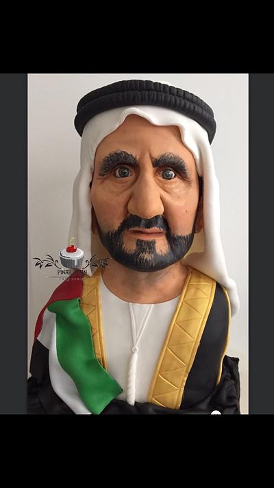 Sheikh Mohammed Bin Raşid El-Maktoum - Cake by Pinar Aran