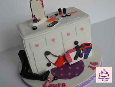 Dressing table  - Cake by Everything's Cake