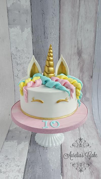 Unicorn cake - Cake by Aurelia's Cake