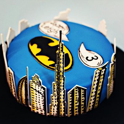 Batman in dubai - Cake by Reema siraj