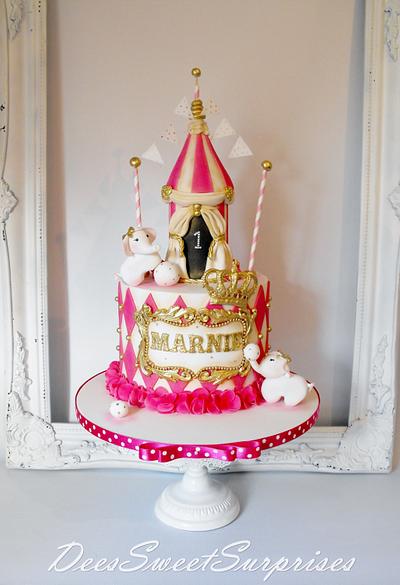 Marnie's Circus Cake - Cake by Dee