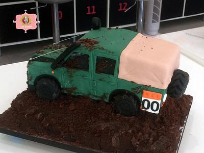 Defender Jeep Cake - Cake by ladygourmet