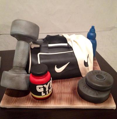 Gym cake - Cake by romina