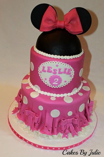 Minnie Mouse Birthay Cake - Cake by Cakes By Julie