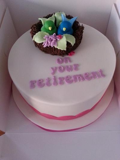 Retirement Cake - Cake by Rachel Nickson