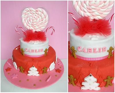 Enchanted Christmas Cake - Cake by miettes