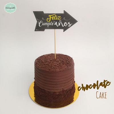 Torta de Chocolate Cake - Cake by Dulcepastel.com