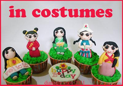 National Costumes - Cake by Diana