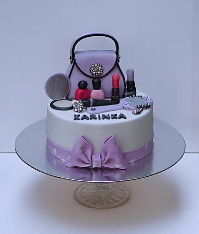 Handbag with cosmetics - Cake by Zuzana Bezakova