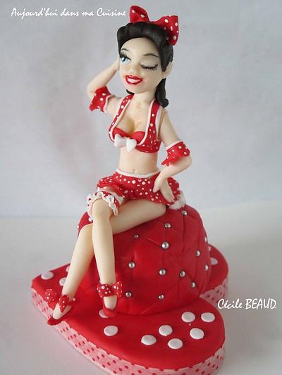 Pin up 1 - Cake by Cécile Beaud